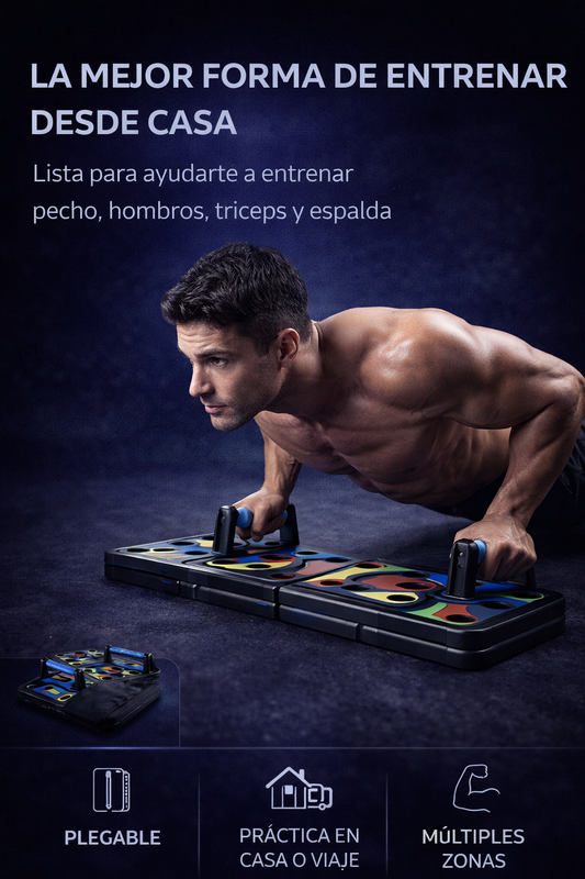 Tabla De Flexiones Push Up Completo
